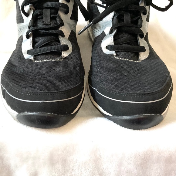 Silver Black BLOCH Mesh Trainer Dance Boost Comfort Sneakers Sz 11 - Picture 7 of 12